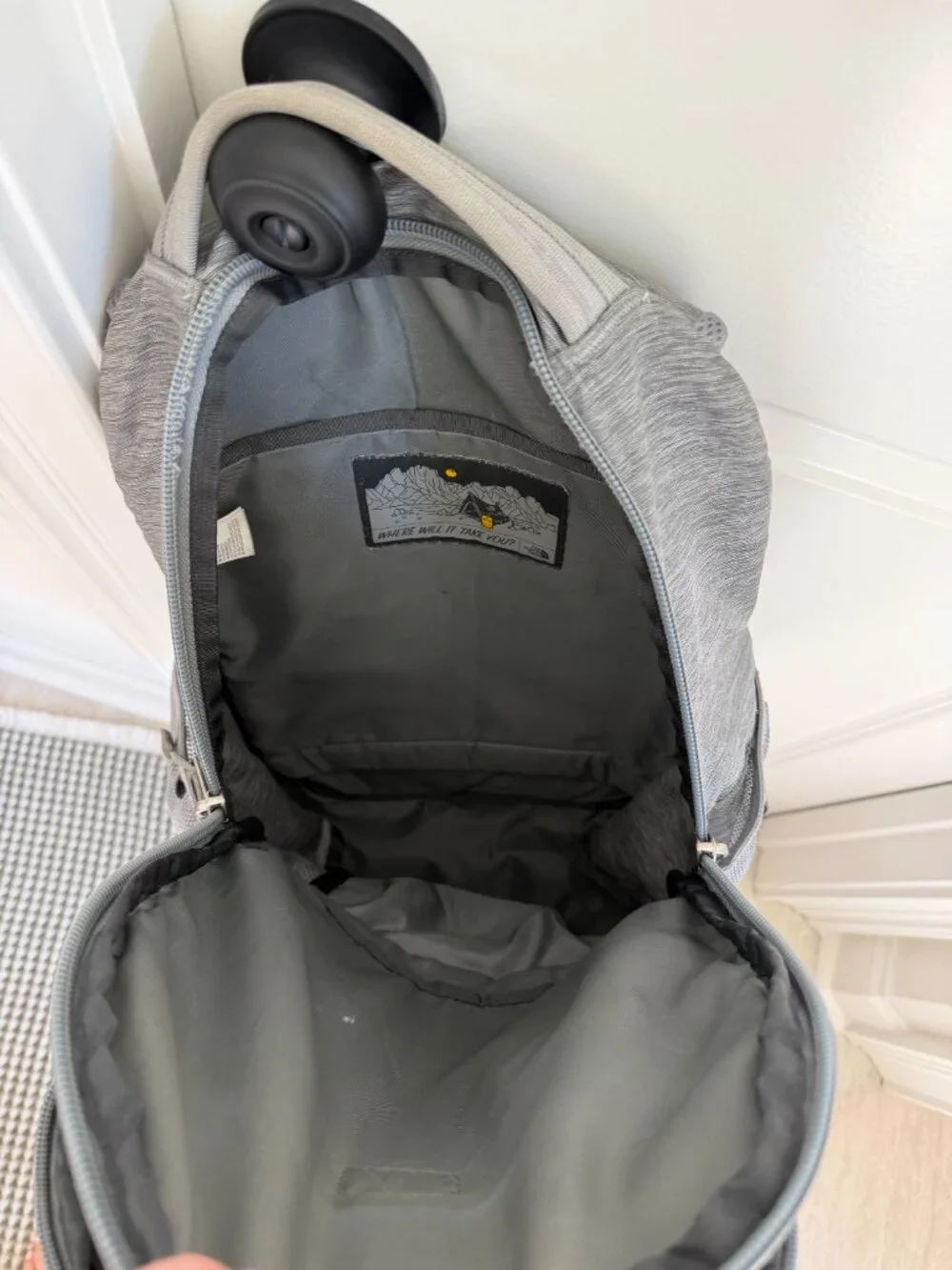 The North Face Jester Gray Back Pack